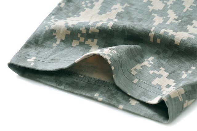 Kamuflażowa taktyczna koszula wojskowa O-Neck dla mężczyzn - bielizna myśliwska - Wianko - 18