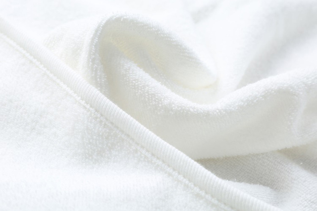 Ręcznik dla niemowląt Newborn Blanket White - biały frotte z bawełny - okrycie kąpielowe dla niemowląt - Wianko - 4