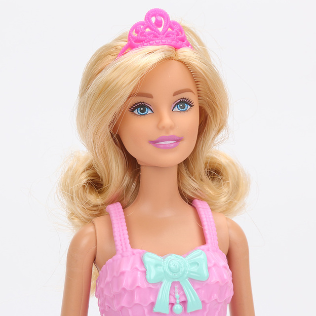 Barbie Przyjazne Wróżki Syrenki Dreamtopia - Metalowe Boże Narodzenie z 3 Bajkowymi Strojami - Akcesoria ubioru, ruchoma syrenka - DHC39 - Wianko - 10