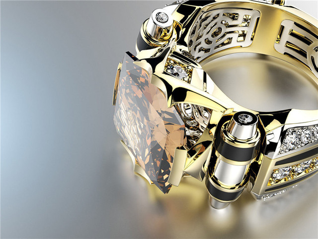 Srebrne pierścienie CC S925 z cyrkoniami - biżuteria oblubieńcza dla mężczyzn i kobiet - Wianko - 7