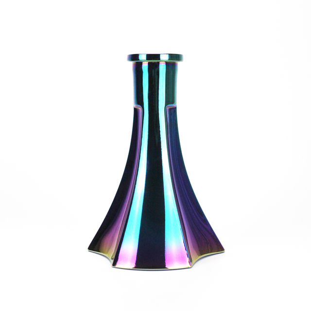 Piękna kolorowa podstawa do Alpha Hookah - uniwersalna szklana podstawa do fajki wodnej Cachimbas Shisha - Wianko - 6