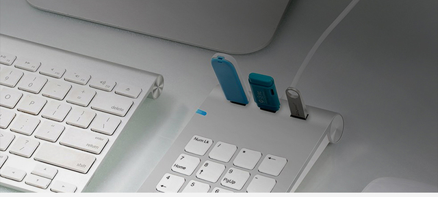 Klawiatura numeryczna Rocketek USB 18 klawiszy z 3 portami USB 3.0 dla Mini cyfrowej klawiatury - Wianko - 13