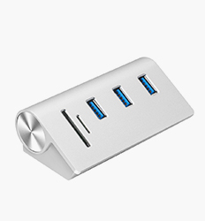 Klawiatura numeryczna Rocketek USB 18 klawiszy z 3 portami USB 3.0 dla Mini cyfrowej klawiatury - Wianko - 3