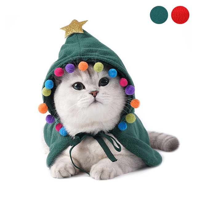 Ciepła narzutka dla małych kotów - śmieszny kostium zimowy, pluszowy płaszcz polarowy, DIY odzież - Wianko - 1