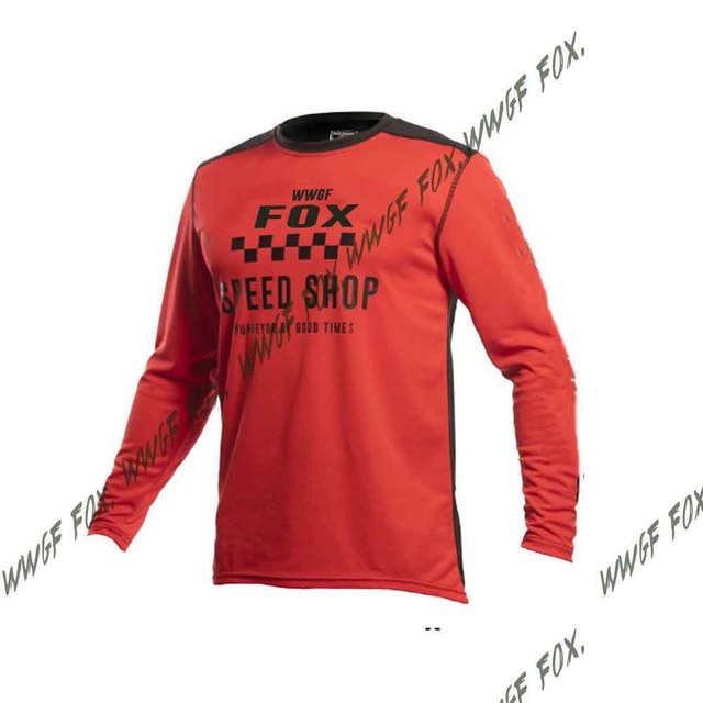 Koszulka kolarska Pro Team MTB - oddychająca koszula zjazdowa motocrossowa na zamówienie - Wianko - 4