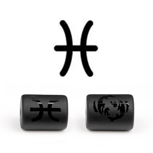 12 sztuk współczesnych znaków zodiaku do samodzielnego tworzenia biżuterii - zestaw konstelacji - Wianko - 33