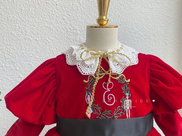 Sukienka księżniczka dziecięca w stylu jesienno-tureckim dla dziewczynek, 0-12 lat, idealna na świąteczne okazje oraz Eid - Wianko - 14