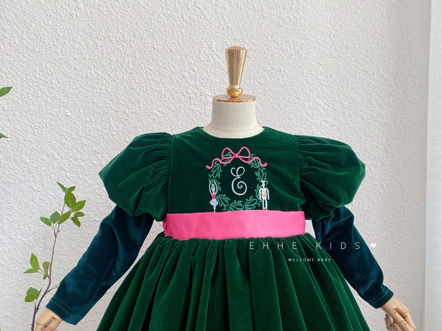 Sukienka księżniczka dziecięca w stylu jesienno-tureckim dla dziewczynek, 0-12 lat, idealna na świąteczne okazje oraz Eid - Wianko - 4
