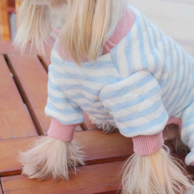 Kombinezon piżama dla małego psa Yorkshire Terrier i Chihuahua, rozmiary XS-L - Wianko - 8