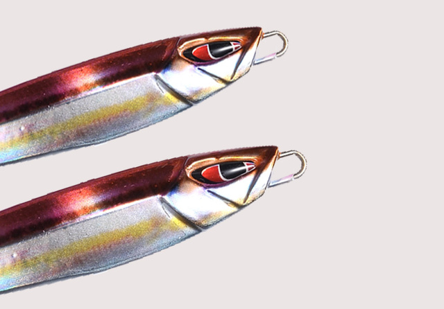 Haczyki na ryby - 3D laserowe drukowanie metalowe, twarda cekinowa przynęta wędkarska z piórem Jigger i spinnerem - Wianko - 9
