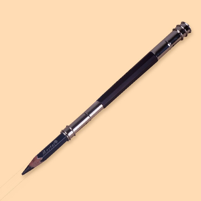 Dwuczęściowa regulowana przedłużka do ołówka - 4 sztuki - Wianko - 10