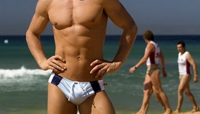 Spodenki kąpielowe męskie elastyczne z bandażem, szybkoschnące, do surfingu, na plażę - krótkie spodenki kąpielowe - Wianko - 12