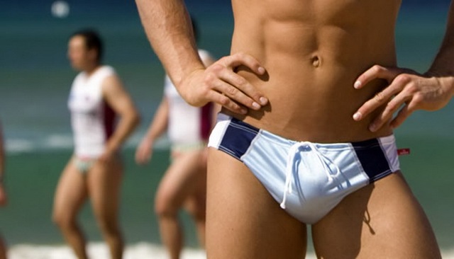 Spodenki kąpielowe męskie elastyczne z bandażem, szybkoschnące, do surfingu, na plażę - krótkie spodenki kąpielowe - Wianko - 14