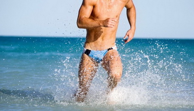 Spodenki kąpielowe męskie elastyczne z bandażem, szybkoschnące, do surfingu, na plażę - krótkie spodenki kąpielowe - Wianko - 11