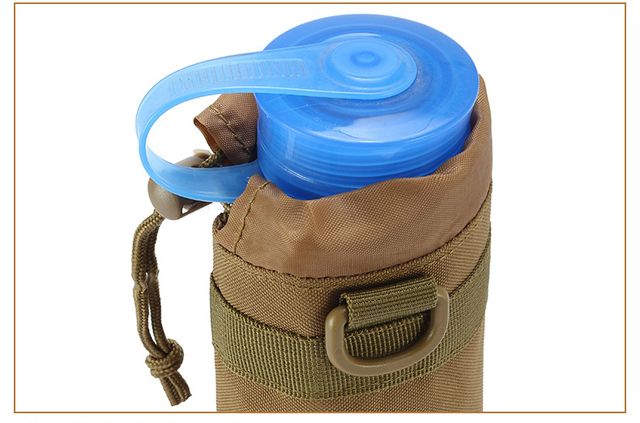 Molle etui na butelkę wody do taktycznego przetrwania i polowań EDC, talia torba dla wspinaczki i ekwipunku outdoorowego - Wianko - 14