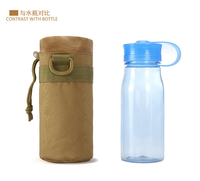 Molle etui na butelkę wody do taktycznego przetrwania i polowań EDC, talia torba dla wspinaczki i ekwipunku outdoorowego - Wianko - 12