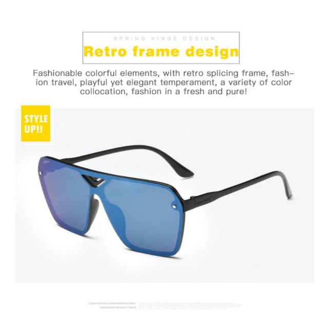 Nowe kolorowe okulary rowerowe UV400 przeciwsłoneczne spolaryzowane stylowe damsko-męskie akcesoria optyczne - Wianko - 7