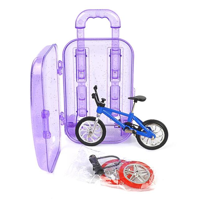 Zestaw Finger BMX Bike dla chłopców - minirower górski z pokrowcem na wózek - modele do zabawy i prezent - Wianko - 11