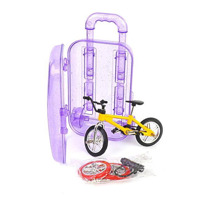 Zestaw Finger BMX Bike dla chłopców - minirower górski z pokrowcem na wózek - modele do zabawy i prezent - Wianko - 17