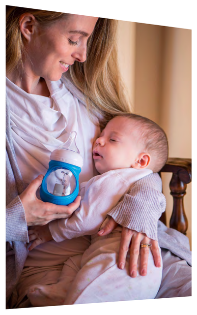 Umee 150ml szklana butelka do karmienia dziecka z matką dotykową kaszą, ochroną przed kolką - Wianko - 8