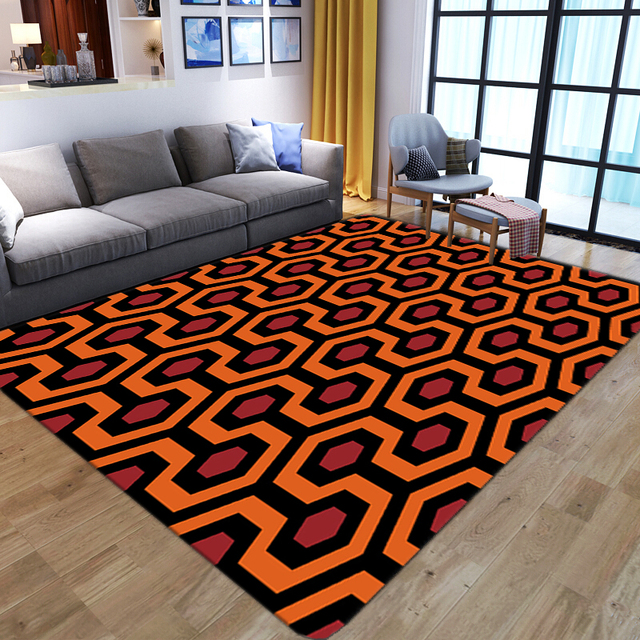 Kreatywny dywan 3D smok dla domu salonu i sypialni - miękka flanelowa mata antypoślizgowa - Wianko - 7