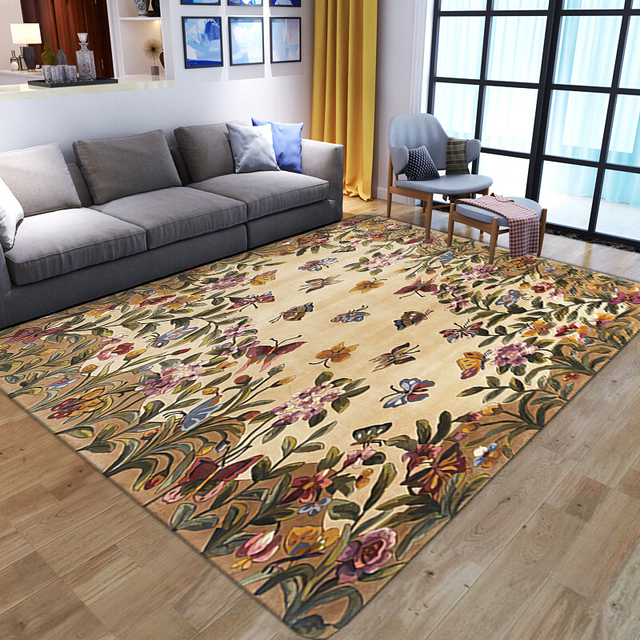 Kreatywny dywan 3D smok dla domu salonu i sypialni - miękka flanelowa mata antypoślizgowa - Wianko - 12