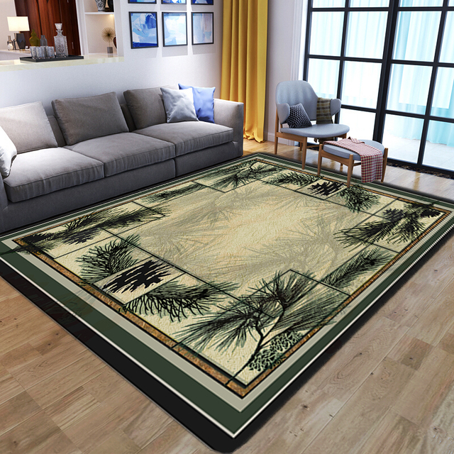 Kreatywny dywan 3D smok dla domu salonu i sypialni - miękka flanelowa mata antypoślizgowa - Wianko - 10