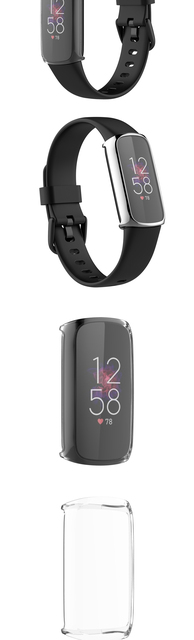 Ochraniacz ekranu i pokrywa akcesoria TPU do Fitbit Luxe Smartwatch - Wianko - 8