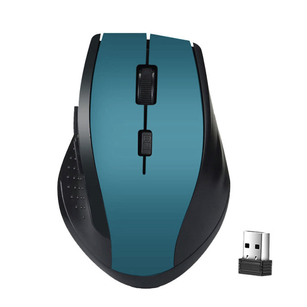 Bezprzewodowa mysz do gier 2.4GHz z odbiornikiem USB - przenośna mysz biurowa do komputera PC i laptopa - Wianko - 12