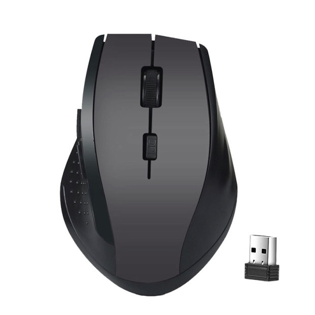 Bezprzewodowa mysz do gier 2.4GHz z odbiornikiem USB - przenośna mysz biurowa do komputera PC i laptopa - Wianko - 13
