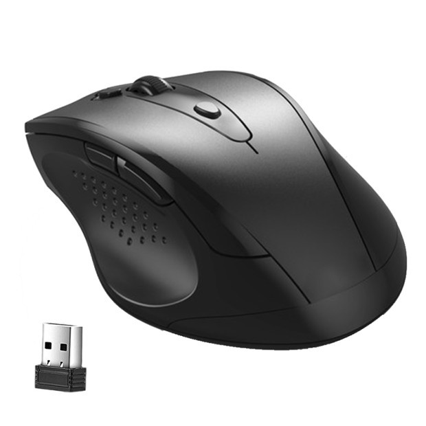 Bezprzewodowa mysz do gier 2.4GHz z odbiornikiem USB - przenośna mysz biurowa do komputera PC i laptopa - Wianko - 3
