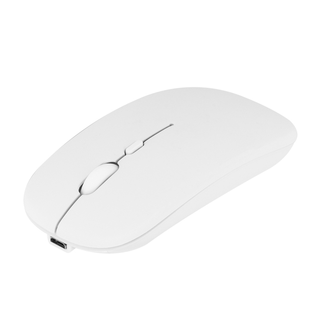 Ultra-cienka mysz bezprzewodowa USB 4.0 i Bluetooth do gier - kompatybilna z iPadem, Maciem, PC, MacBookiem i laptopem - Wianko - 5