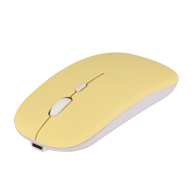 Ultra-cienka mysz bezprzewodowa USB 4.0 i Bluetooth do gier - kompatybilna z iPadem, Maciem, PC, MacBookiem i laptopem - Wianko - 3