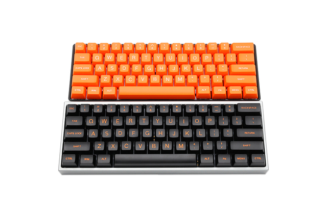 SA profil ABS podwójne klawisze do klawiatury mx 87 TKL 104 ANSI – zdobienie w kolorach: czarnym, białym, pomarańczowym, fioletowym, zielonym, niebieskim, żółtym i czerwonym - Wianko - 29
