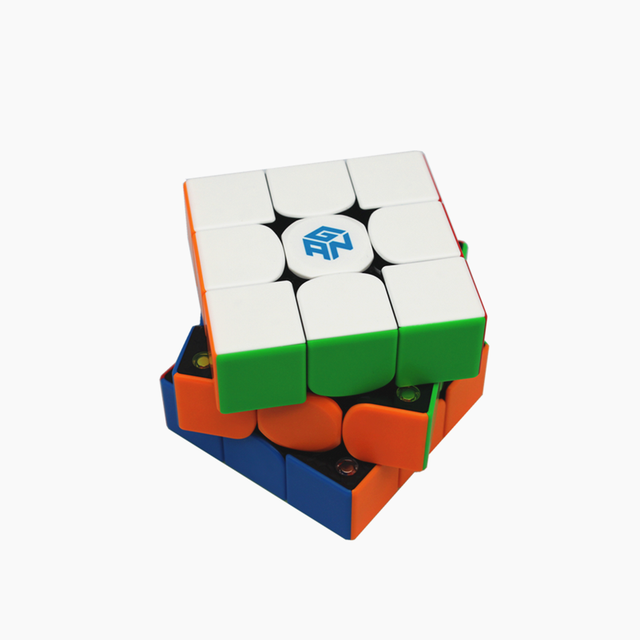 GAN cube GAN 356 M - profesjonalna, magnetyczna kostka 3x3x3 Rubika z prędkością i zabawnymi efektami - zabawka magiczna zawierająca magnesy - Wianko - 5