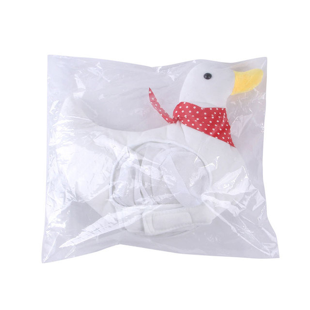Biała kaczka - Czapka Pet Cosplay dla kotów i małych psów - Zabawny kostium na Halloween - Wianko - 10