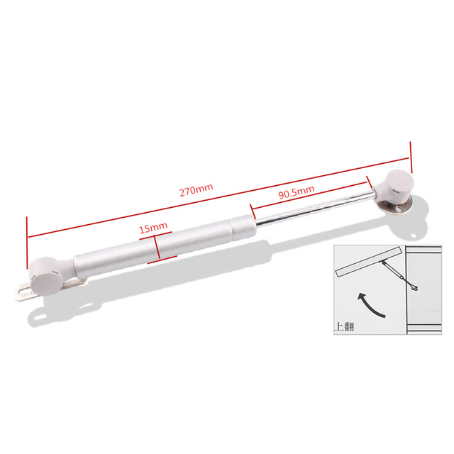 Zawiasy hydrauliczne do szafek kuchennych - siłownik pneumatyczny, sprężyna gazowa, trzymaj sprzęt meblowy, wspornik drzwi - Wianko - 2