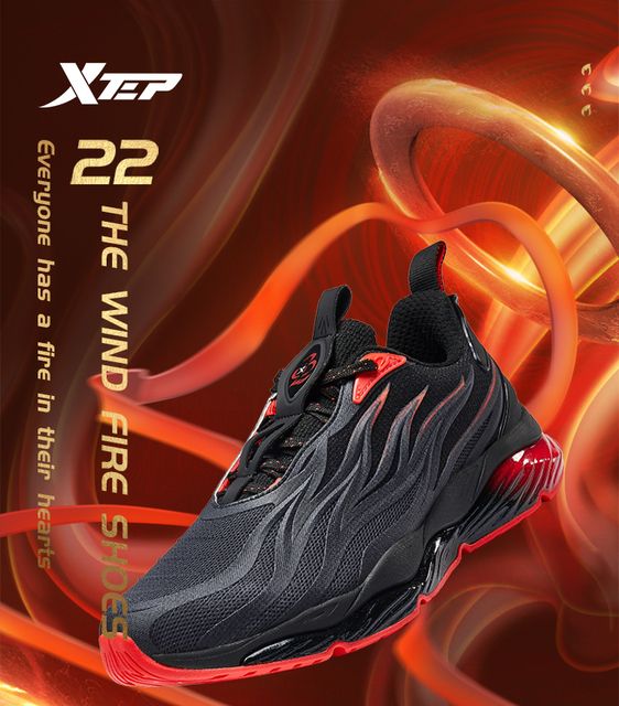 Xtep damskie buty do biegania Fire Shoe 22 jesień autentyczne 981418110528 - Wianko - 15
