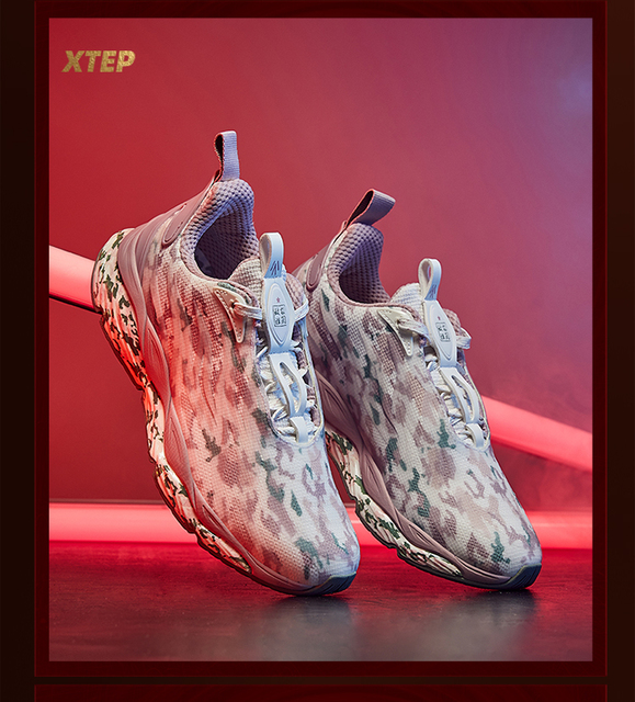 Xtep damskie buty do biegania Fire Shoe 22 jesień autentyczne 981418110528 - Wianko - 32