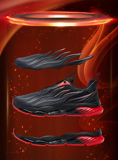 Xtep damskie buty do biegania Fire Shoe 22 jesień autentyczne 981418110528 - Wianko - 18