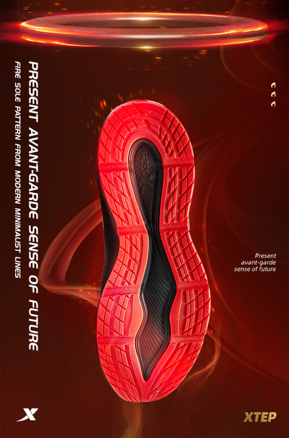 Xtep damskie buty do biegania Fire Shoe 22 jesień autentyczne 981418110528 - Wianko - 19
