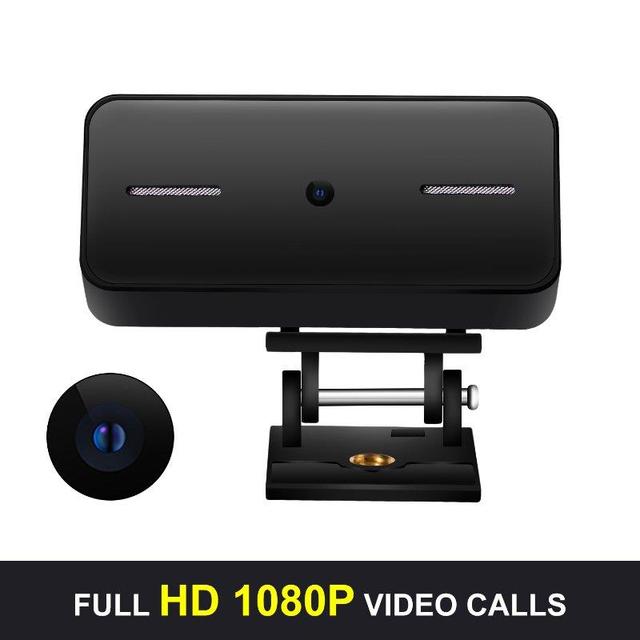 Kamera internetowa 1080P z wbudowanym mikrofonem USB i autofokusem - Wianko - 1