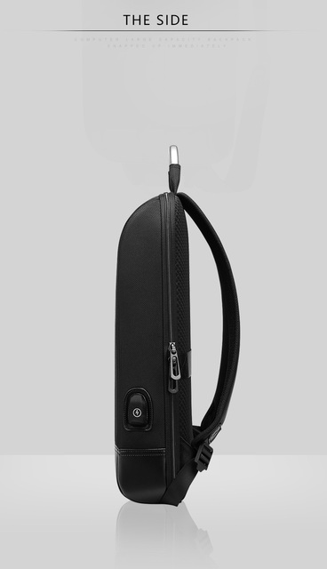 Plecak na laptopa EURCOOL wodoodporny USB dla mężczyzn i podróżników – cienki i lekki, idealny na uczelnię i biznes – 1990 - Wianko - 13