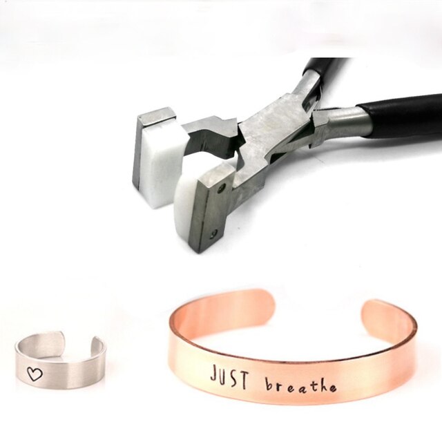 Narzędzia do tworzenia biżuterii: Bransoletki narzędzia DIY - pierścień, gięcie, szczypce, mankiet Bangle do formowania bransoletek - Wianko - 3