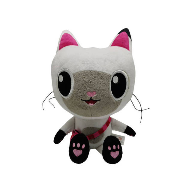 Pluszowe zabawki Gabby Dollhouse Kawaii Mercat - lalka kot syrenka dla dzieci, idealny prezent na urodziny i Boże Narodzenie - Wianko - 8