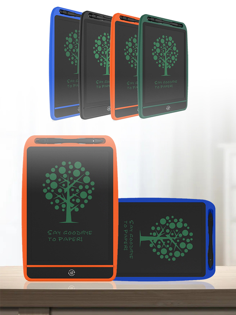 Tablet graficzny przenośny 10 Cali z kolorowym ekranem LCD i piórem ręcznie do nauki dzieci - Wianko - 15