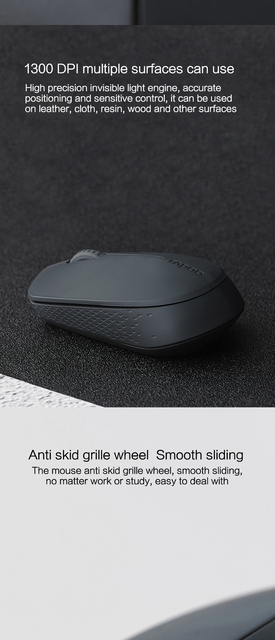 Bezprzewodowa mysz Rapoo 2.4G Bluetooth - mini i kompaktowa, idealna do PC, tabletów i laptopów - Wianko - 4