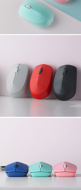 Bezprzewodowa mysz Rapoo 2.4G Bluetooth - mini i kompaktowa, idealna do PC, tabletów i laptopów - Wianko - 10