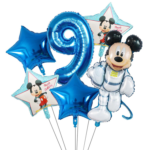 Zestaw Classic Mickey Minnie Mouse - balony cyfry na urodziny i Baby Shower - Wianko - 10