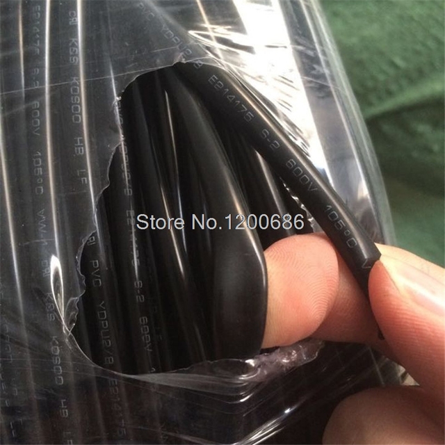 10 metrów czarnego elastycznego PVC Sleeving - rękawy do kabli, przewody do samochodu - Wianko - 3
